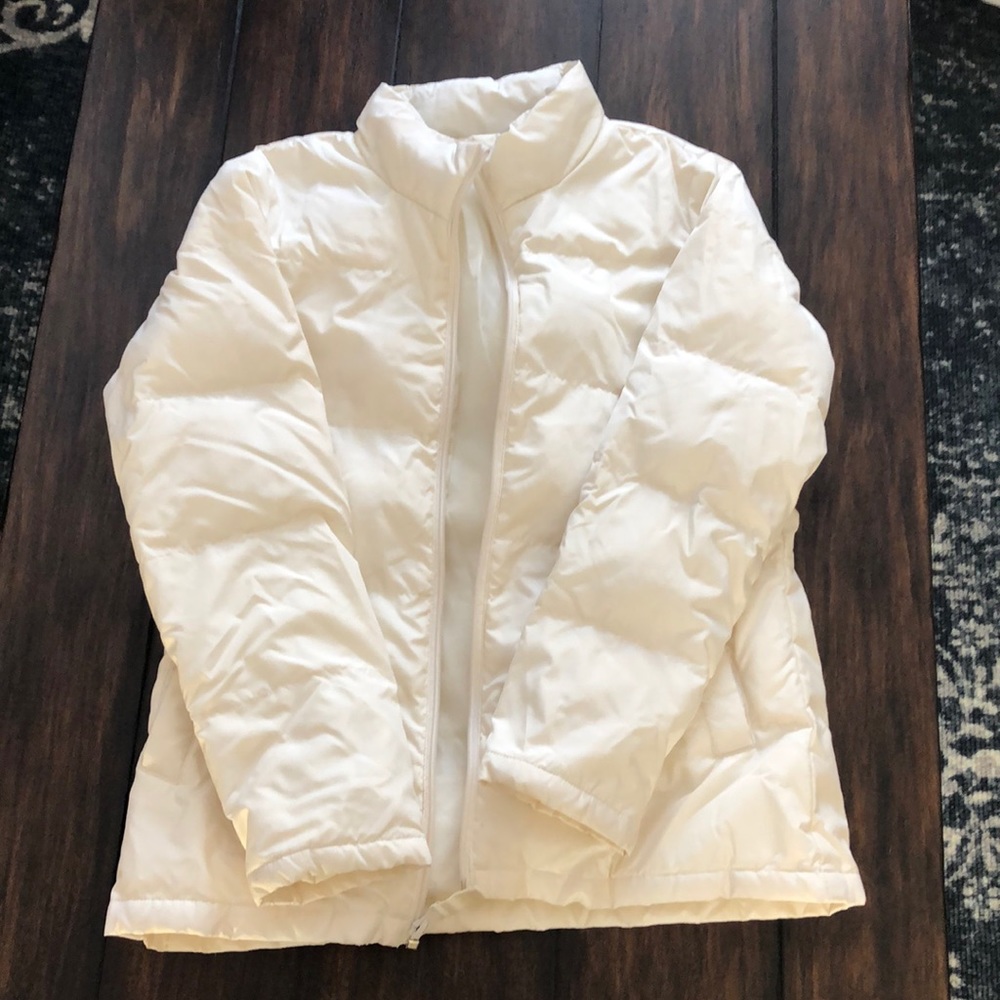 Beige jacket light weight